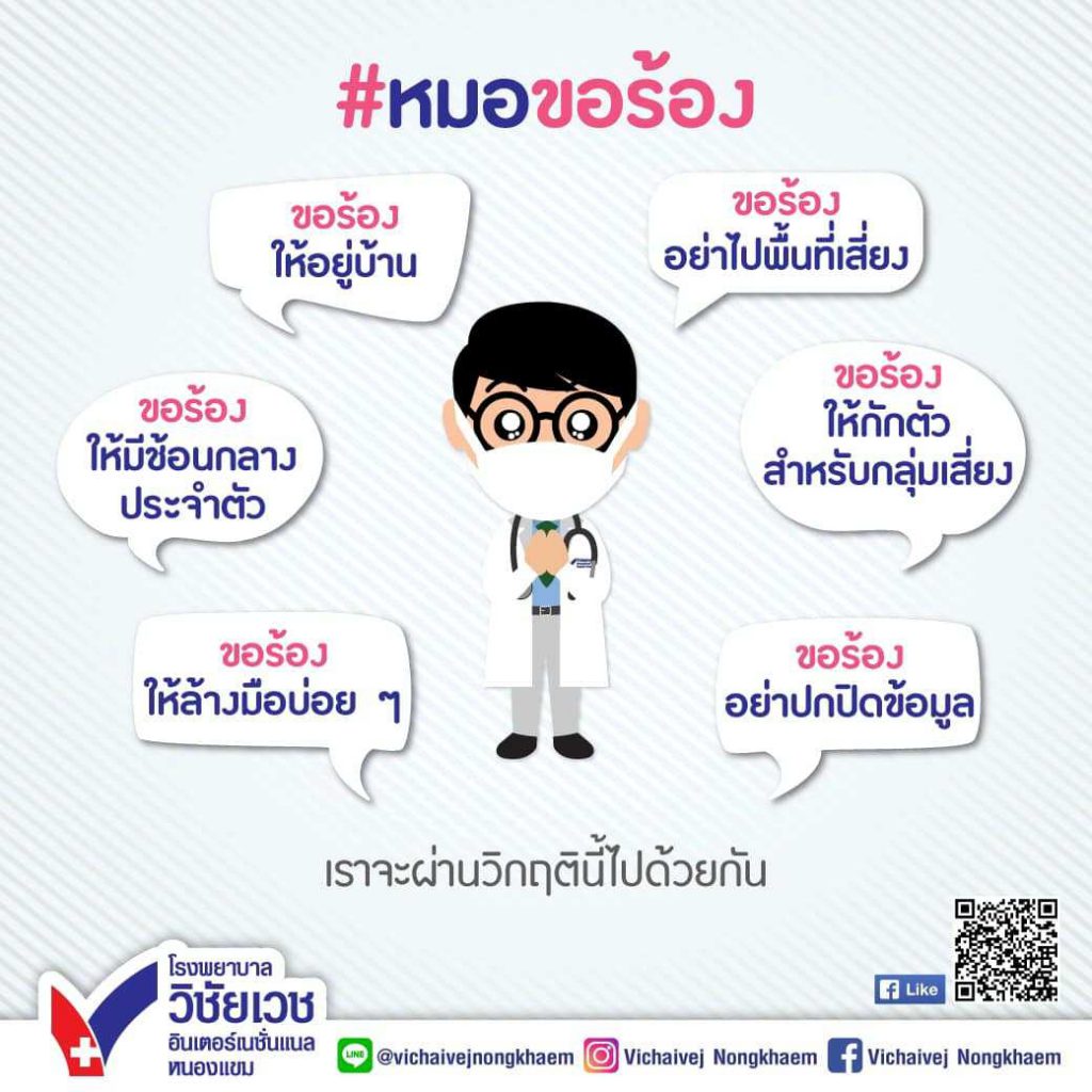 หมอขอร้อง…เพราะเราจะผ่านวิกฤติ Covid-19 นี้ไปด้วยกัน