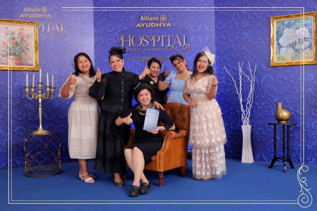 โรงพยาบาลวิชัยเวชฯ หนองแขม ได้รับรางวัล Best Discharge Team จากงาน Allianz Ayudhya Hospital Service Awards 2024