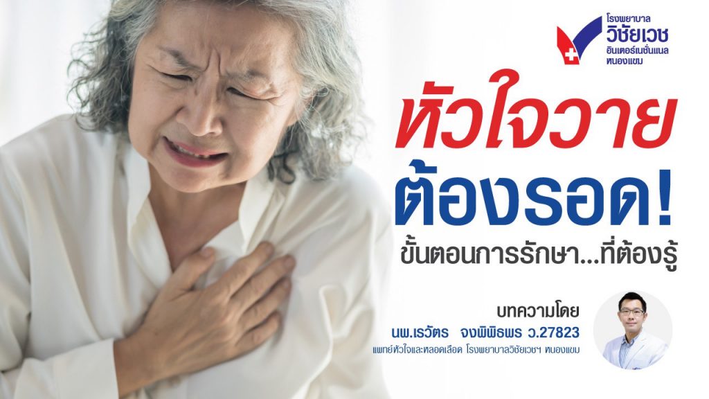 รักษาหัวใจวาย…ให้รอดและปลอดภัย  ต้องทำอย่างไร?